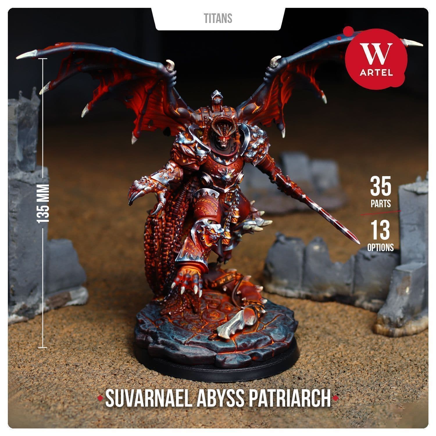 Heretic Astartes Daemon Prince With Wings